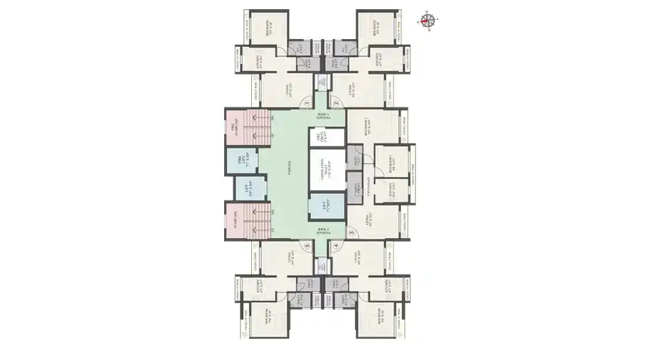 Sangle Trinity Floor Plans